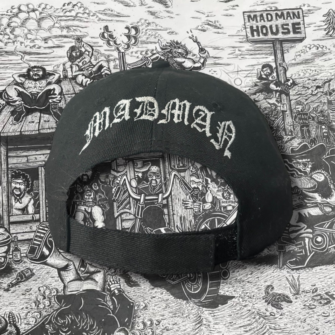 Madman Member Black Vintage Light Hat