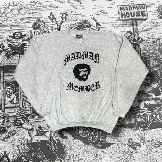 Madman Member Vintage Grey Sweatshirt