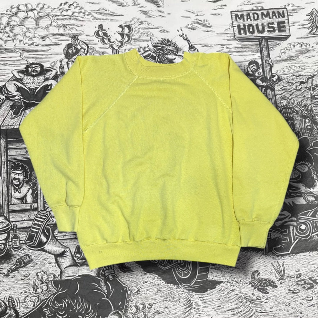 Madman Member Vintage Yellow Sweatshirt