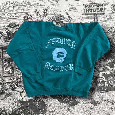 Madman Member Vintage Green Sweatshirt