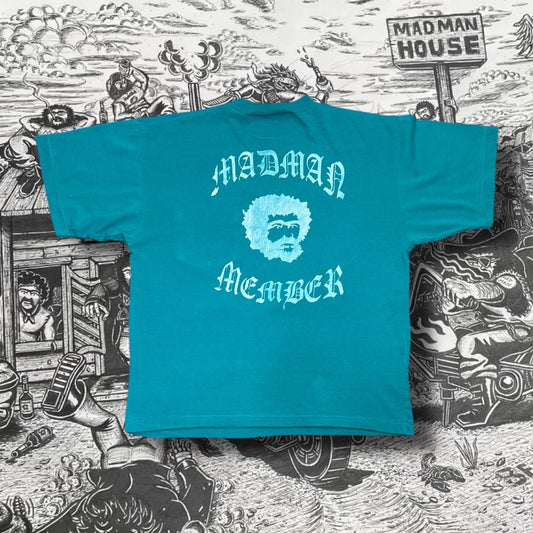 Madman Member Turquoise Vintage Tee Shirt