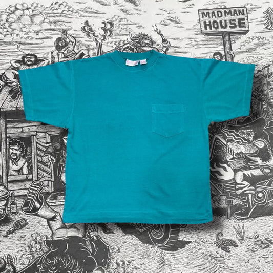 Madman Member Turquoise Vintage Tee Shirt