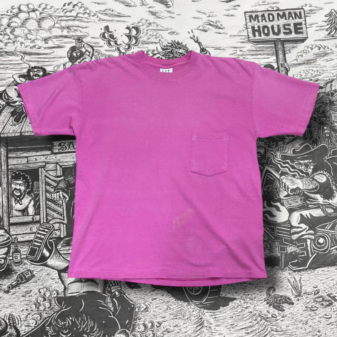 MadMan Member Vintage Pink Tee Shirt