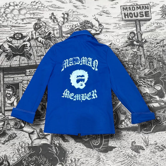 MadMan Member Vintage Blue Zip Up Jacket