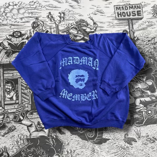Madman member vintage purple sweatshirt