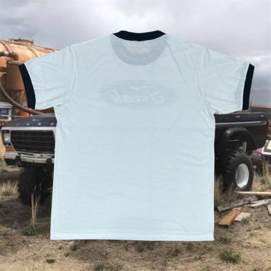 Freak Men’s White Ringer T-Shirt