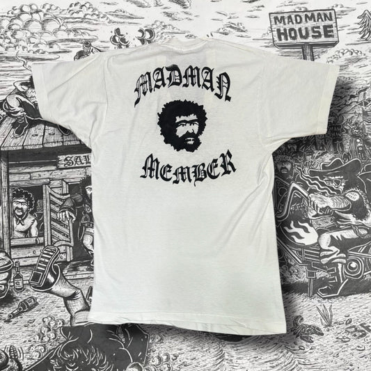 Madman Member Vintage White Tee Shirt