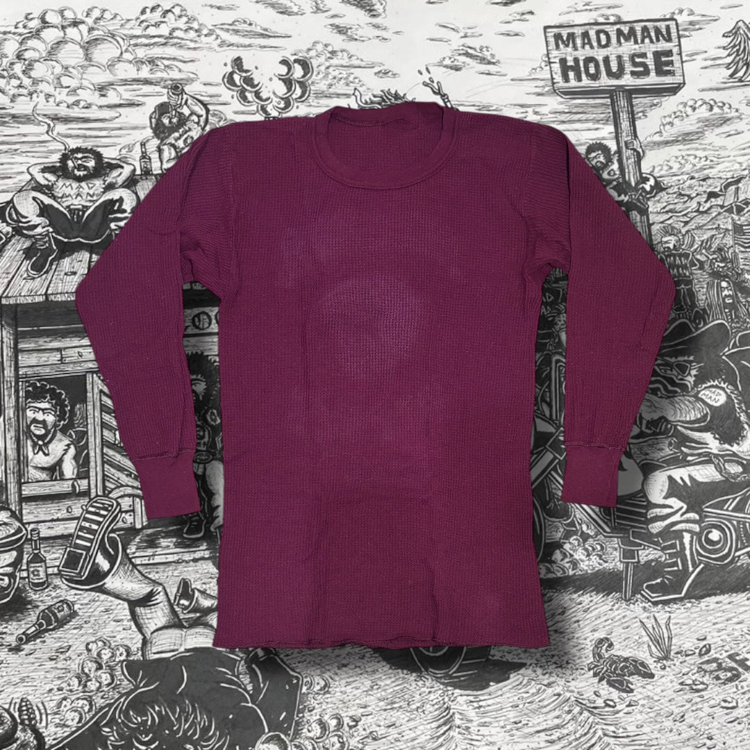 Madman Member Vintage Burgundy Red Thermal