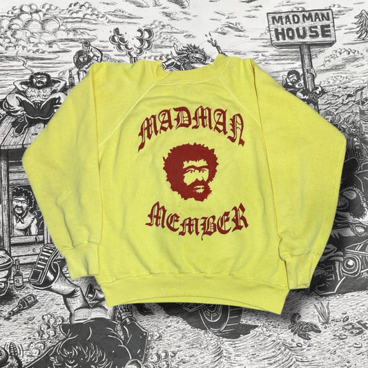Madman Member Vintage Yellow Sweatshirt