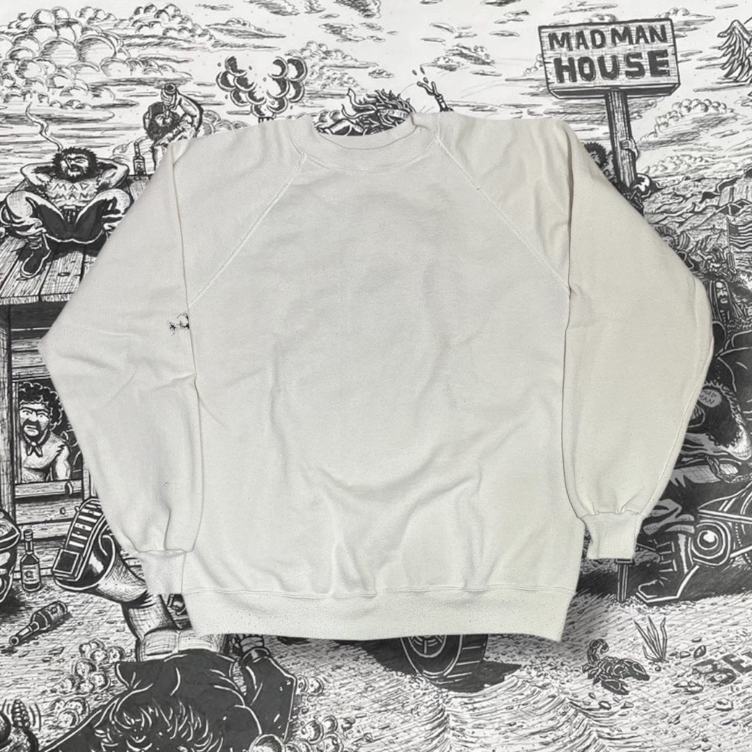 Madman Member Vintage White Sweatshirt
