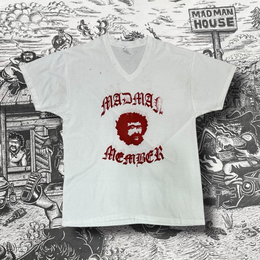 Madman Member Vintage White Tee Shirt