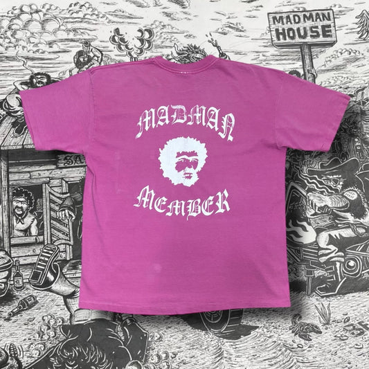 MadMan Member Vintage Pink Tee Shirt